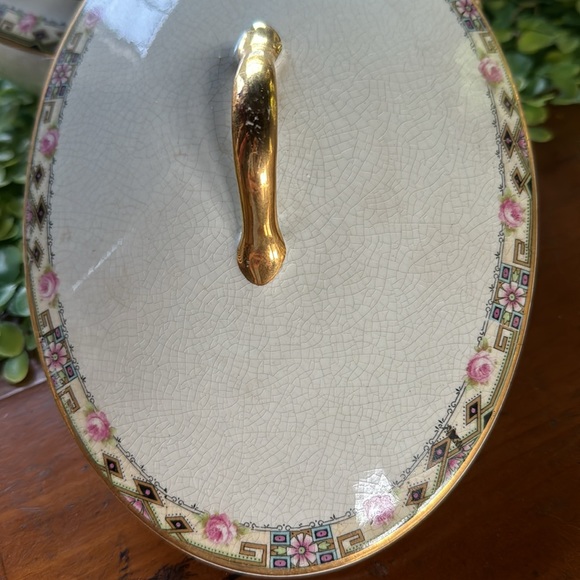 Vintage china “Minerva” covered dish by Gikd Medal st Louis - Picture 5 of 11